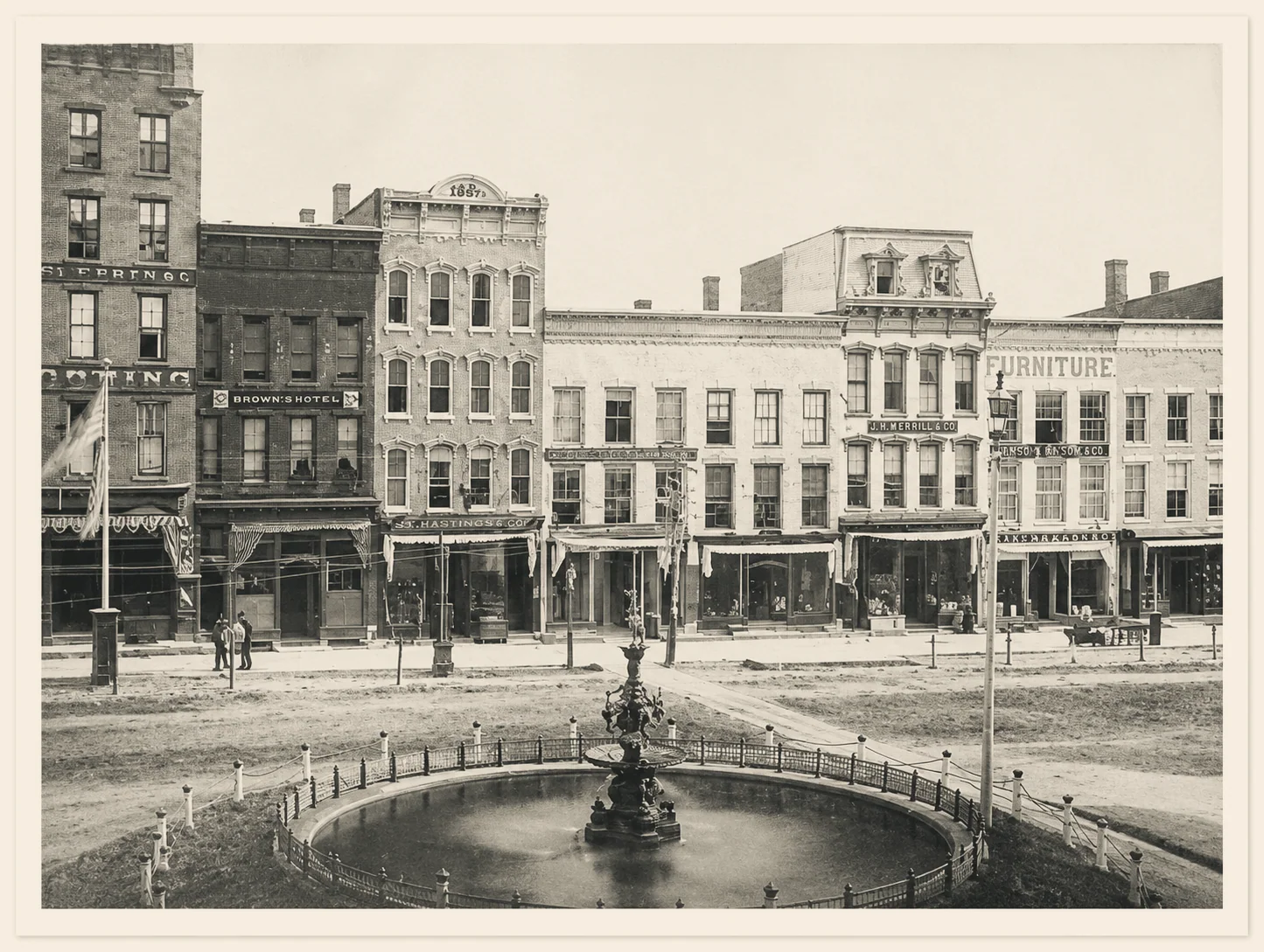 Historic Public Square, Watertown